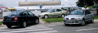 - Mitsubishi Carisma, Renault Megane, Skoda Octavia Tour ( ,  ,   ). ,    