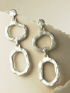   - Hammered Ring Earrings 