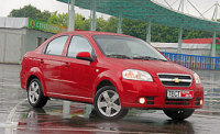 - Chevrolet Aveo ( ).  