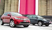 - Lexus RX, Nissan Murano ( RX,  ).  ?