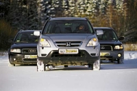 - Audi A4, Honda CR-V, Subaru Forester ( 4,  CR-V,  ).    