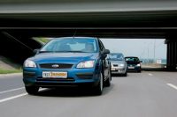 - Ford Focus, Mitsubishi Lancer, Renault Megane ( ,  ,  ).   