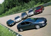 - Chrysler Sebring, Toyota Avensis, Peugeot 407, Skoda Superb, Volvo S60, Ford Mondeo ( ,  ,  407,  ,  S60,  ).  
