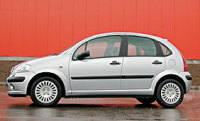 - Citroen C3, Nissan Micra, Seat Ibiza ( 3,  ,  ).  