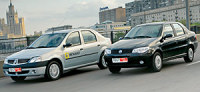 - Fiat Albea, Renault Logan ( ,  ).   