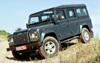 - Land Rover Defender (  ).   