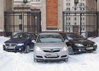 - Renault Laguna, Opel Vectra, Volkswagen Passat ( ,  ,  ).   