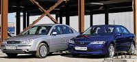 - Ford Mondeo, Mazda 6 ( ,  6).  