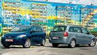 - Mazda 5, Opel Zafira ( 5,  ). ,   