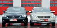 - Mitsubishi Galant, Nissan Teana ( ,  ).  