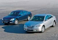 - Nissan Teana, Toyota Camry ( ,  ).  