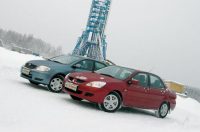 - Toyota Corolla, Mitsubishi Lancer ( ,  ).  !