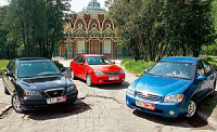 - Chevrolet Lacetti, Hyundai Elantra, Kia Cerato ( ,  ,  ).      ?