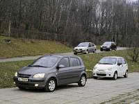 - Hyundai Getz, Renault Symbol, Skoda Fabia, Daewoo Matiz ( ,  ,  ,  ).    