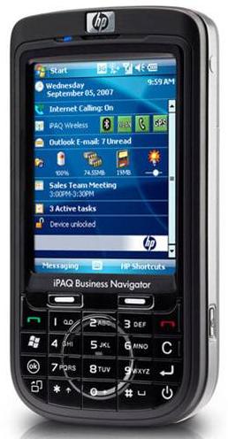 HP iPAQ 610 Business Navigator