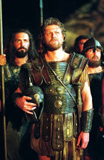 Sean Bean as Odysseus in Warner Brothers\' Troy - 2004. 