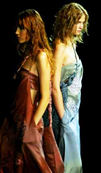 Giorgio Armani\\'s Spring/Summer women\\'s 2003 collection. 