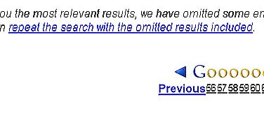 Omitted results