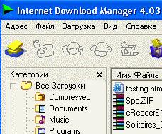 Internet Download Manager —   