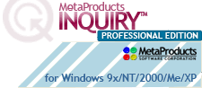 Inquiry Professional Edition —     -