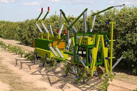 Orange Harvester.     Vision Robotics      ,     —    ( Vision Robotics).