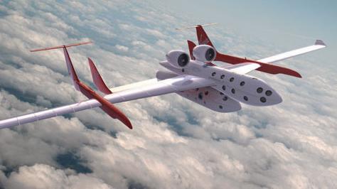    ,   : WhiteKnightTwo  SpaceShipTwo ( Virgin Galactic).