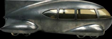 8-  ,    1934 .  Dymaxion Car,    - ,  ,      .         ( treasures.utexas.edu).