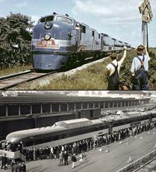 Train of Tomorrow 1947  ( General Motors    trainweb.org).