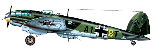   He-111 H-16 , , 1942 .