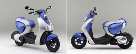 Honda Hybrid Scooter (   world.honda.com).