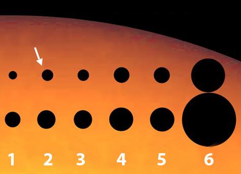      . 1  , 2  , 3  , 4  , 5   , 6  .         (      ),     .       ( Marc Kuchner/NASA GSFC).