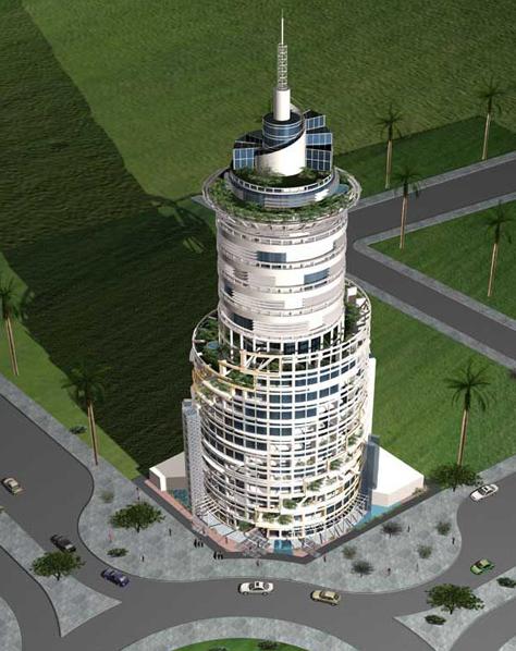  Rotating Residence tower     .    Rotating City,    ( High Rise Real Estate).